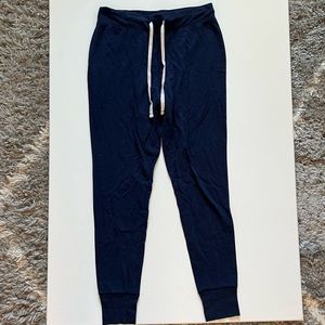 NWOT. Womens Xhilaration Sleepwear Joggers Navy Size Small